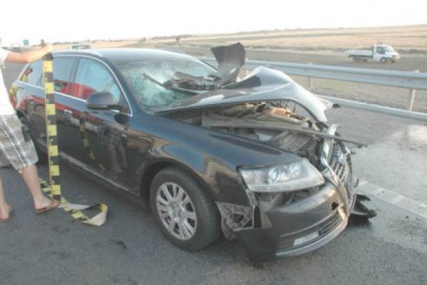 Tragic: soţia jandarmului care a provocat accidentul de pe A4 a decedat!